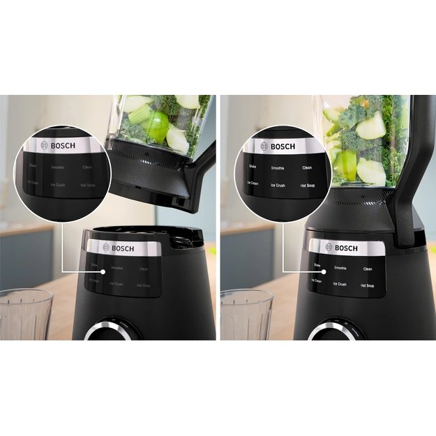 Bosch Serie 6 MMB6652B blender 2 L Tabletop blender 1800 W Black