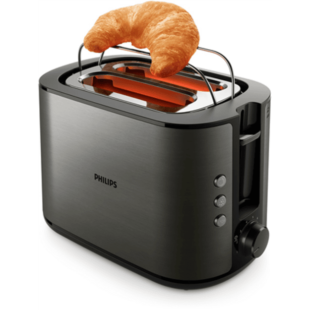 Philips Viva Collection HD2651/80 toaster 8 2 slice(s) 950 W Titanium
