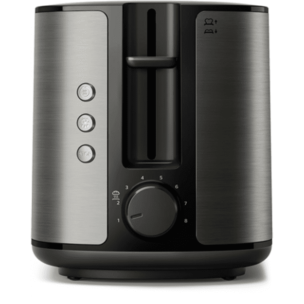 Philips Viva Collection HD2651/80 toaster 8 2 slice(s) 950 W Titanium