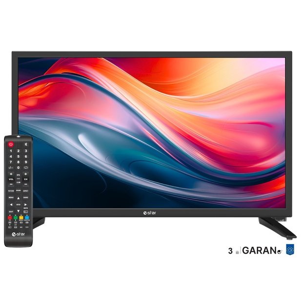 eSTAR LED TV 22 /56cm LEDTV22R3T2 Black