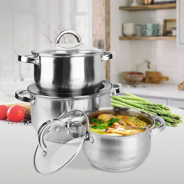 6 dalių virtuvės reikmenų rinkinys MR-2120-6L MAESTRO