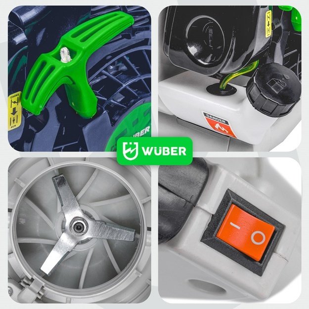 WUBER W43434 petrol leaf blower