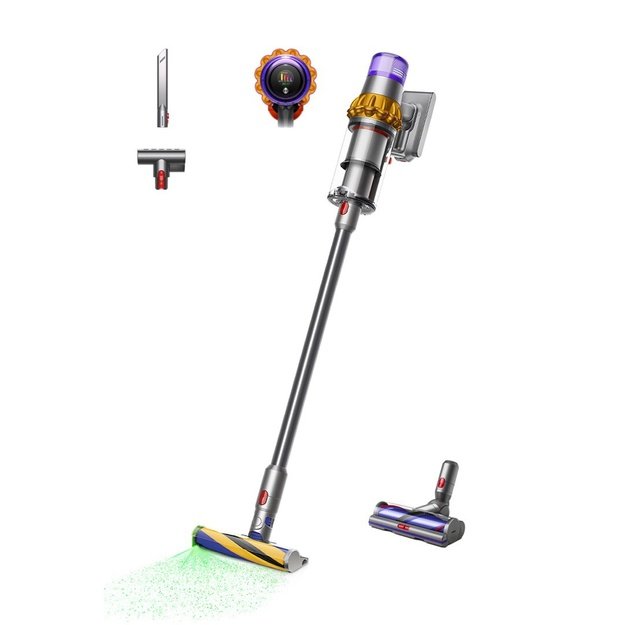 Dyson V15 Detect Absolute (2026) Gelb/Lila 660W