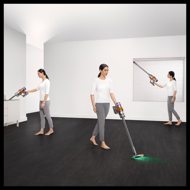 Dyson V15 Detect Absolute (2026) Gelb/Lila 660W