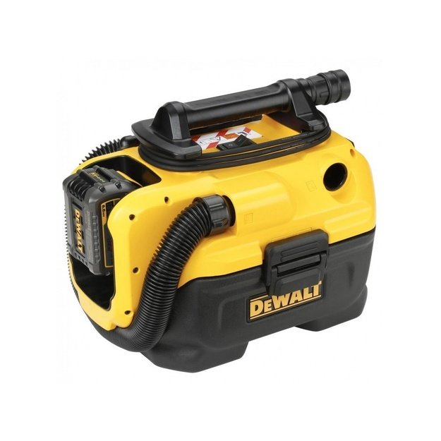 DEWALT AC/DC VACUUM CLEANER 14.4/18/230V XR LI-ION WITHOUT BATTERY AND DCV584L CHARGER