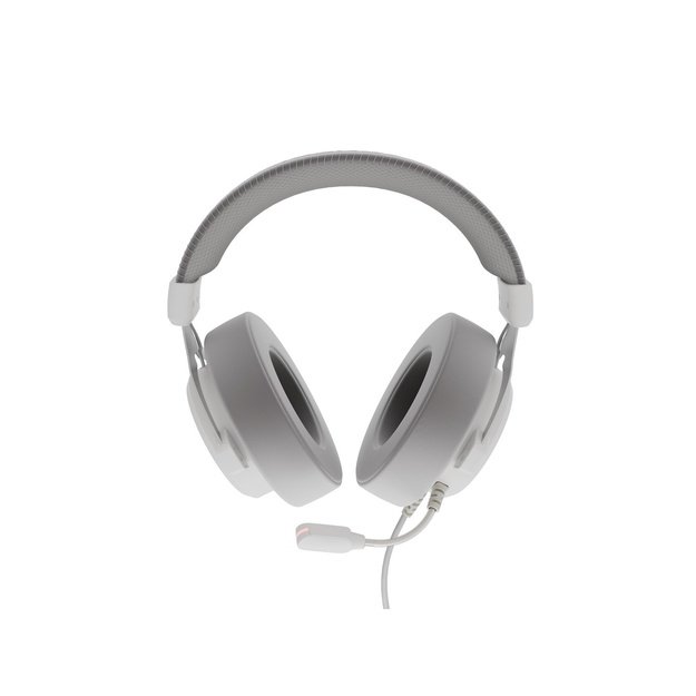 GENESIS NEON 764 RGB OVER-EAR HEADPHONES WITH MICROPHONE BACKLIGHT WHITE USB