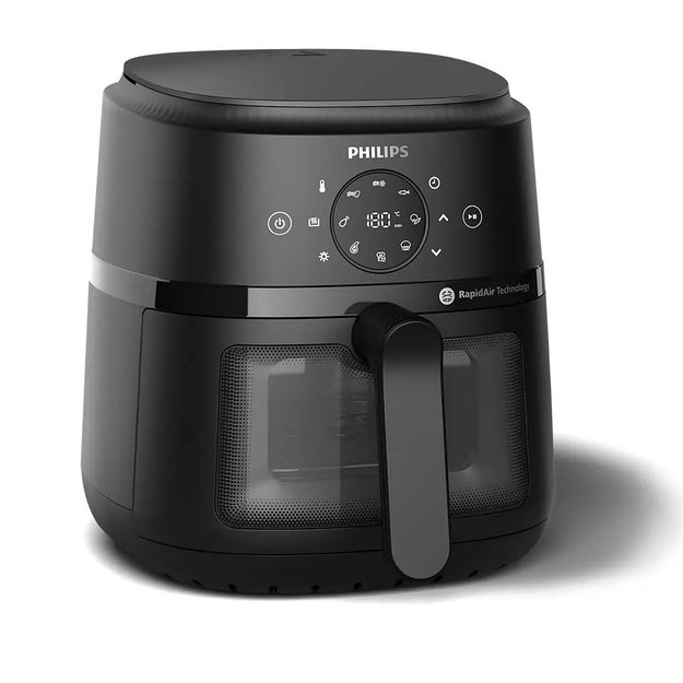 Philips 2000 series NA220/00 fryer Single 4.2 L Stand-alone 1500 W Hot air fryer Black