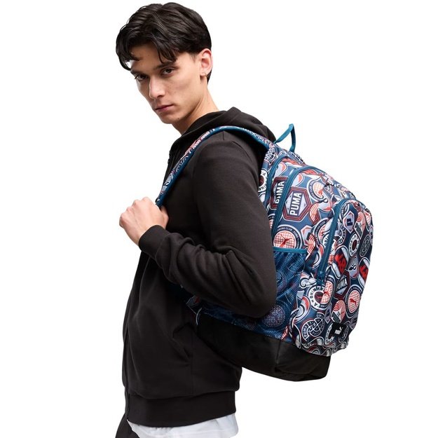 Backpack Puma Academy blue/red AOP 91150 27