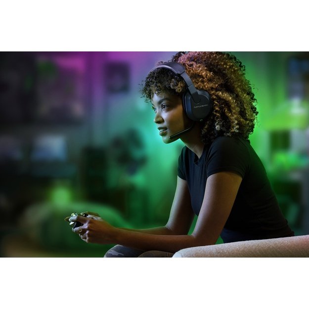Turtle Beach Stealth 600 Black Wireless Multiplatform Gaming Headset with up to 80 hour Battery, 50mm Speakers and Bluetooth