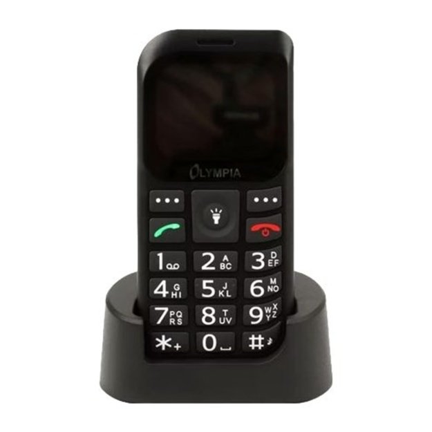 Olympia mobile phone BELLA+ large buttons black