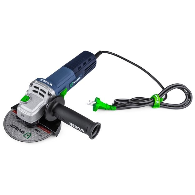 WUBER W27477 angle grinder 125mm 850W + 10 discs