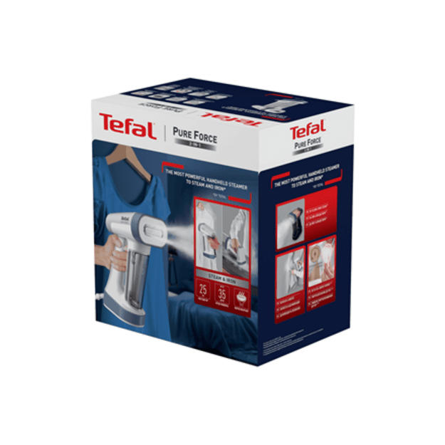 TEFAL Handheld Steamer Pure Force 2-in-1