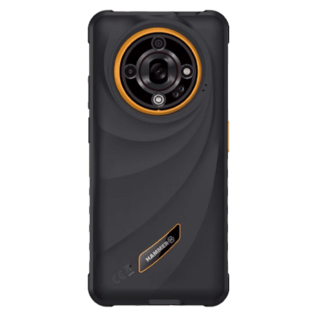 Hammer Iron 6 | Orange | 6.56   | IPS | 1612 x 720 pixels | Mediatek | Dimensity 6300 | Internal RAM 6 GB | 128 GB | microSD | D