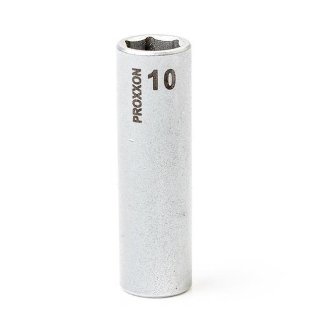 1/4&quot  &scaron;e&scaron;iakampė prailginta galvutė PROXXON 10mm