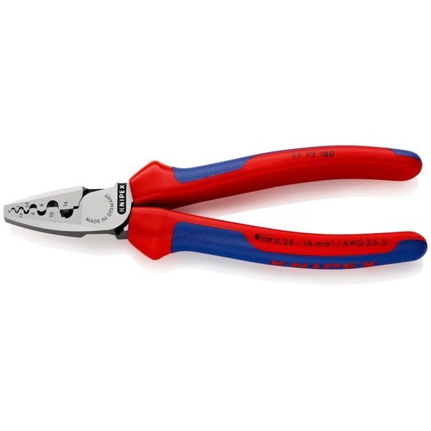 Antgalių užspaudimo replės KNIPEX 9772