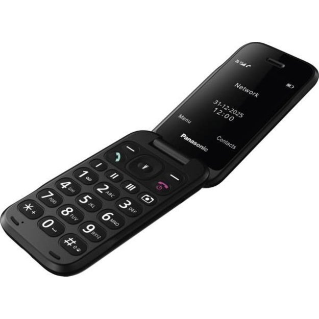 Panasonic KX-TF600EXR mobile phone 7.11 cm (2.8 ) 132 g Red Senior phone