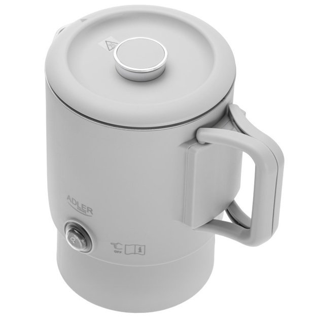 Turist. el. virdulys 0.8 L ADLER AD-1388 pilkas