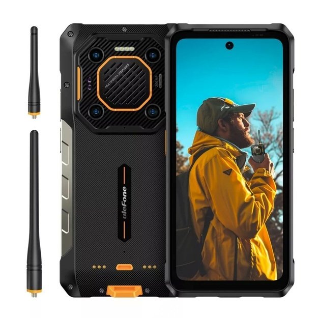 Smartphone Ulefone Armor 26 Ultra 5G W-T 12GB/512GB (black) without charger