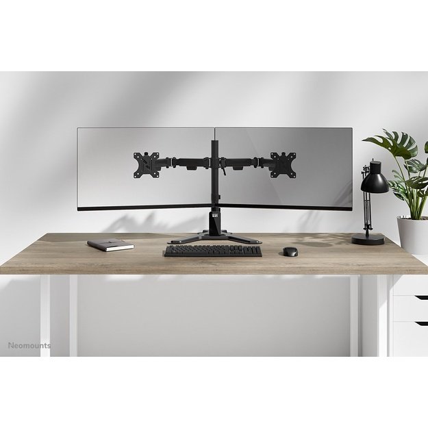 Neomounts DS45-600BL2 Dual monitor stand 10-32 