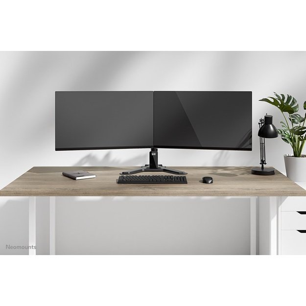 Neomounts DS45-600BL2 Dual monitor stand 10-32 