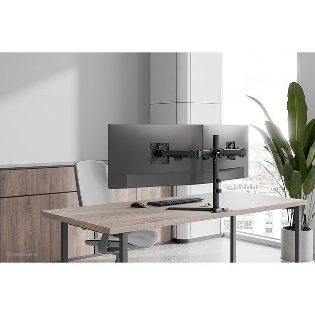 Neomounts DS45-600BL2 Dual monitor stand 10-32 