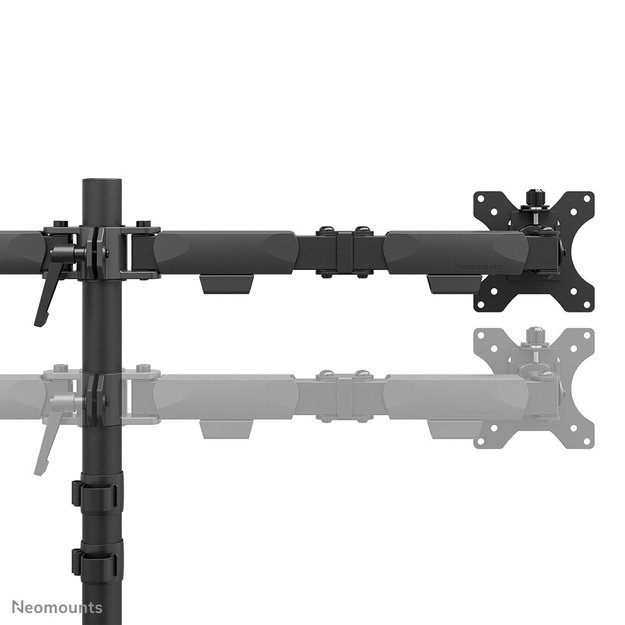 Neomounts DS45-600BL2 Dual monitor stand 10-32 