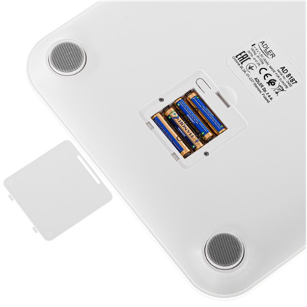 Adler | Smart Bathroom Scale | AD 8187 | Maximum weight (capacity) 180 kg | Accuracy 100 g | Body Mass Index (BMI) measuring | W 3