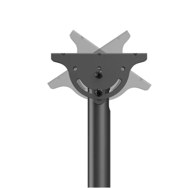 Neomounts CL35-440BL16L Monitor/TV Mount Ceiling | Adjustable Height
