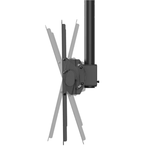 Neomounts CL35-440BL16L Monitor/TV Mount Ceiling | Adjustable Height
