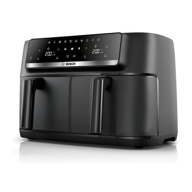 Bosch Serie 4 MAFD440B7 fryer Double 9 L 2500 W Hot air fryer Black