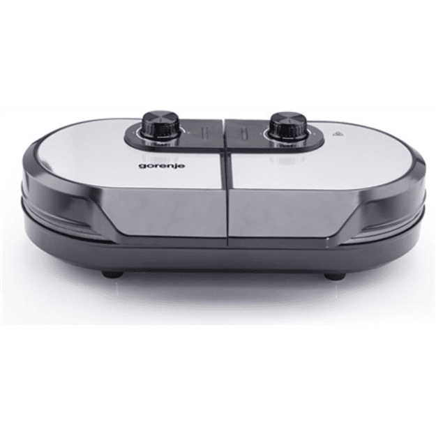 Gorenje | Mini Grill, Waffle plate | WM1400SB | Electric Grill | 1400 W | Diameter 18 cm | Black