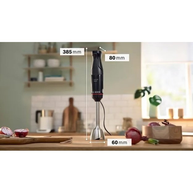 Bosch Serie 4 MSM4B6V2 blender 1.2 L Immersion blender 1000 W Black