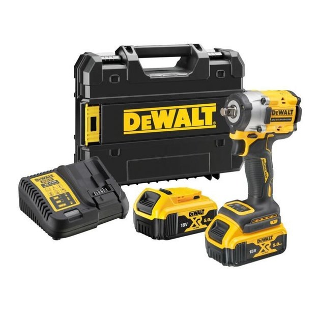 Smūginis raktas 1/2  18V 406Nm 2x5,0 DCF921P2T DEWALT