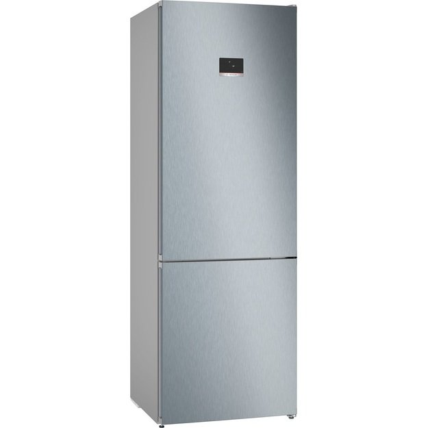 Bosch Serie 4 KGN497LDF fridge-freezer Freestanding 440 L D Stainless steel