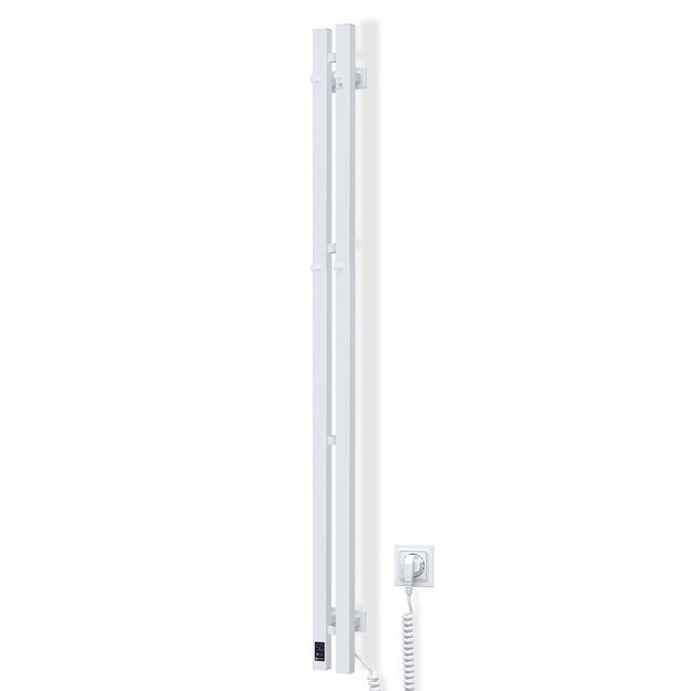 NAVIN Siluet Quadro, 90*1500, Sensor, 12-134053-0915, baltas, (laidas dešinėje)