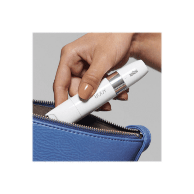 Braun Body Mini Trimmer | BS1000 | Cordless | Wet & Dry | White