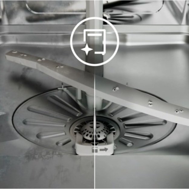 Electrolux Serie 500 E52SE100SX Freestanding dishwasher for 13 place settings, stainless steel