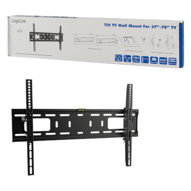 Logilink BP0018 TV Wall mount, 37 -70 , tilt+5&deg;-10&deg;, 56mm | Logilink