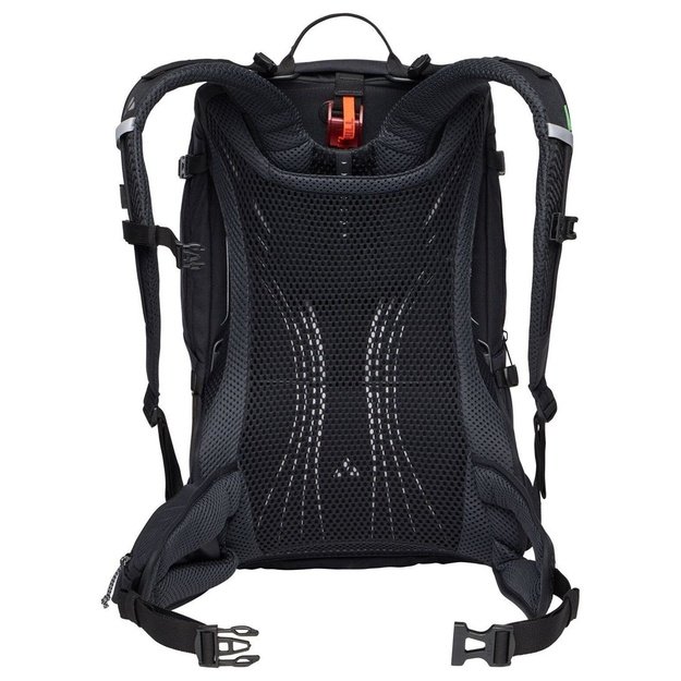 VAUDE Bike Alpin 28+5 backpack Sports backpack Black, Brown Polyamide, Polyurethane (PU), Polyester