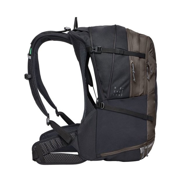 VAUDE Bike Alpin 28+5 backpack Sports backpack Black, Brown Polyamide, Polyurethane (PU), Polyester