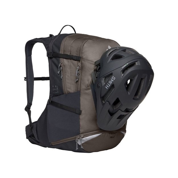 VAUDE Bike Alpin 28+5 backpack Sports backpack Black, Brown Polyamide, Polyurethane (PU), Polyester