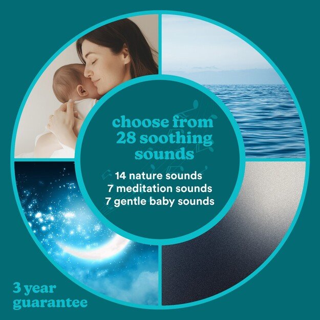 Homedics SS-2700WH Soundsleep Aura speaker 6