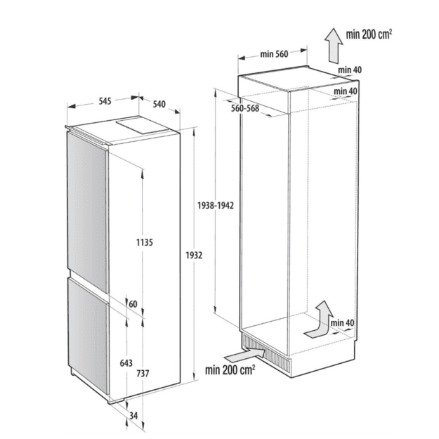 GORENJE NRKI519E41