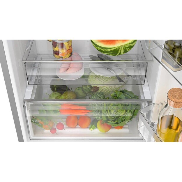 Bosch Serie 4 KGN492IDF fridge-freezer Freestanding 440 L D Stainless steel 3