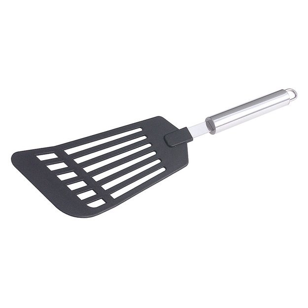 Spatula, 32 cm, perforated, coated