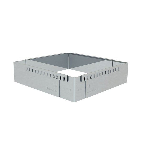 Confectionery rim, adjustable, 20x20x5 cm