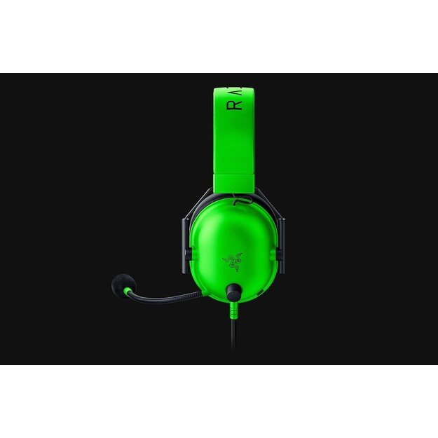 Razer BlackShark V2 X Headset Wired Head-band Gaming Green, Black 5