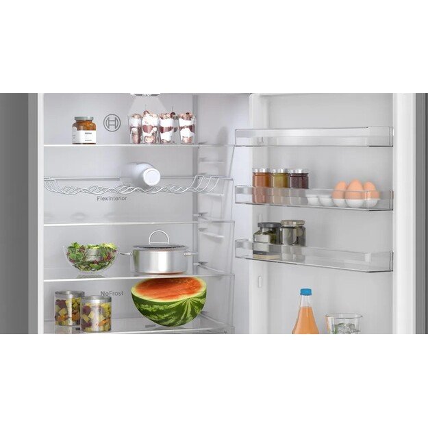 Bosch Serie 4 KGN49OCAF fridge-freezer Freestanding 311 L A Anthracite 4