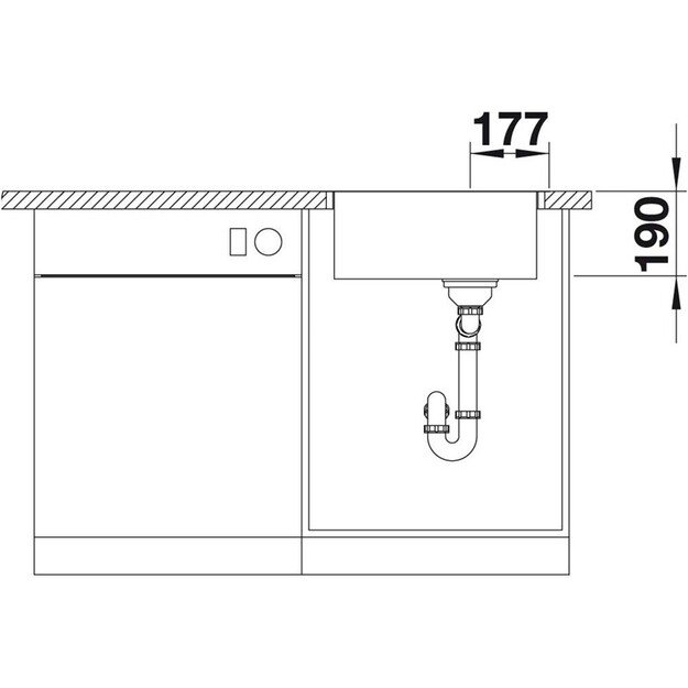 BLANCO ARTAGO 6-IF/A SteelFrame 521767 2
