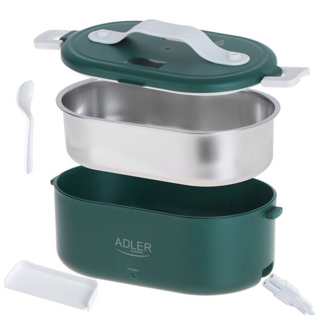 Adler | Heated Food Container | AD 4505g | Capacity 0.8 L | Material Stainless steel/Plastic | Green